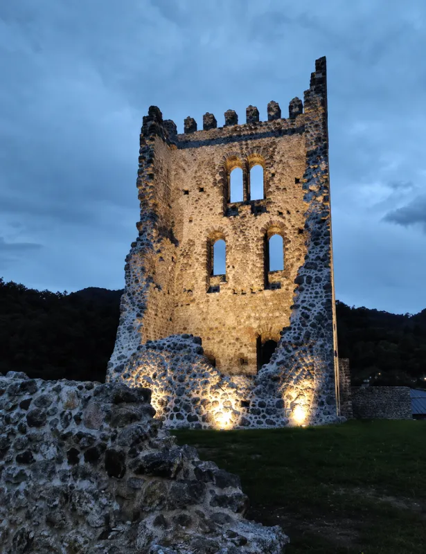 Torre del Soto, obra de consolidación realizada por Esvedra en Aller, Asturias